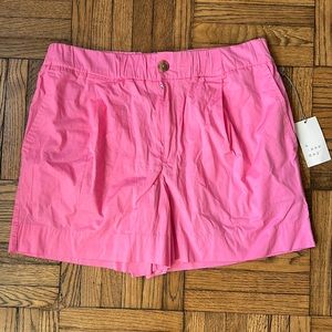 A New Day Pink Cotton Shorts Size M NWT